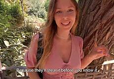 wanna trade blowjob for pics tourist sucks cock public park?