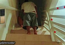 i sneaked in at midnight to suck off my cheating girlfriend while her husband slept nearby