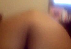 Teen slut rides monster black cock creampie