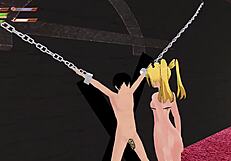 femdom vampire university monster drains your cock in hentai game