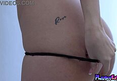What if Polish teen Weronika's perfect natural boobs got ripped clothes exposed outdoors?