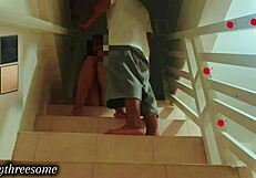 i sneaked in at midnight to suck off my cheating girlfriend while her husband slept nearby