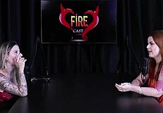 brazilian teen isadora closel teases in see-through red during wild outdoor casting interview part 2