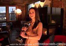 adorable ex gf flashes naked nervous public aerobics workout florida