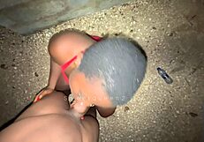 ever wonder how a beach walk ends with ebony choking bbc then pussy stuffed full?