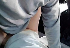 mai's home invasion turns to car creampie frenzy! 😱💦🔥