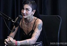 Caroleta Roots Best Moments Teasing Preliminaries Podcast with Bia Hot Part 2 Sheer Red