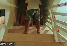 i sneaked in at midnight to suck off my cheating girlfriend while her husband slept nearby