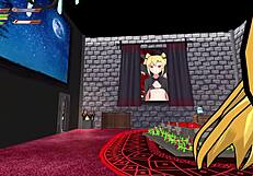 femdom vampire university monster drains your cock in hentai game