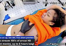 i'm yasmine woods the deviant patient getting forced hitachi vibes to orgasm by doctor