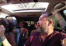 brazilian latina victoria dias teases big ass on street before public outdoor sex with rob carvalho