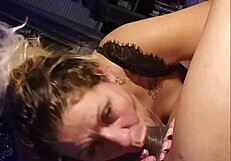 Ever tried deepthroating a monster BBC like this sexy sassy blonde?