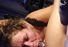 Ever tried deepthroating a monster BBC like this sexy sassy blonde?
