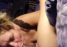Ever tried deepthroating a monster BBC like this sexy sassy blonde?