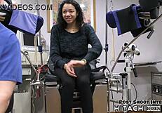 i'm yasmine woods the deviant patient getting forced hitachi vibes to orgasm by doctor