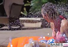 eliza jane and tara ashley spy milf anal licking on hidden cam slip slide