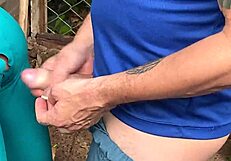 quick hard ass pounding on her tight sex doll hole with my thick arm