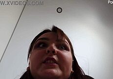 ready to submit to this curvy bbw milf as she spits and fucks you with her strapon