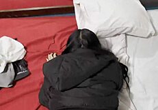 Old Man Takes Young Peruvian Hottie to Hotel Rips Clothes Teases with Ass Shaking Before Hard Anal Pounding