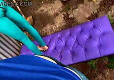 quick hard ass pounding on her tight sex doll hole with my thick arm