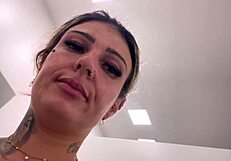 couldn't hold back the heat for store guy masturbated hard in fitting room almost caught squirting
