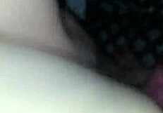 watch this wet bbw wife's fat pussy soak her satin panties like a total slut