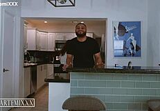 hey bea york can't resist that chef's massive dick in the kitchen