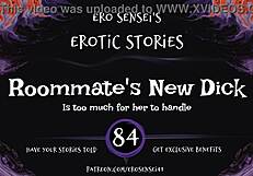 Roommate's new cock throbs erotic for your wet pussy!