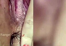 rangel carlos fingers wet juicy pussy of pierced latina slut