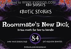 Roommate's new cock throbs erotic for your wet pussy!