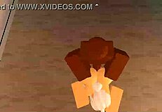 shy bunny slut takes monster black cock deep in roblox condo fuck frenzy
