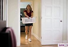 Stuck Stepmom Begs For Pussy Licking From Petite Teen In Taboo 69