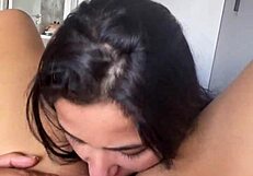 her tongue sent me to heaven with massive pussy squirt orgasm in lesbian orgy