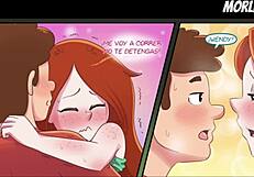 gravity falls comics wendy confesses to dipper in spanish edition