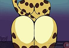 Furry Fap Hero's Straight Seductive Rhythm Builds