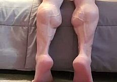 Lacey's MUSCULAR CALVES Dominate BDSM Slave @twentyome21