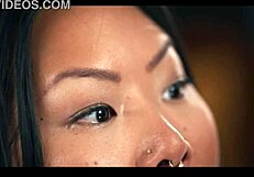 Lesbian Master Connie Perignon Dominates Foot Slave Penny Park with Facesitting