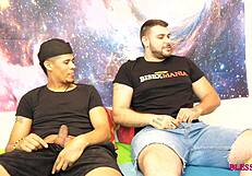 my straight arab friend gets tempted into secret gay play
