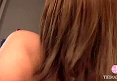 aika's juicy tits sucked in steamy breastfeeding sex play