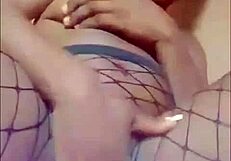 i got so horny at home i toyed my big pussy lips till squirt