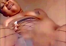 i got so horny at home i toyed my big pussy lips till squirt