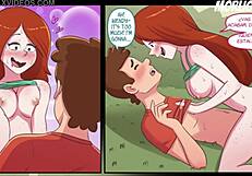 gravity falls comics wendy confesses to dipper in spanish edition