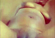 i got so horny at home i toyed my big pussy lips till squirt