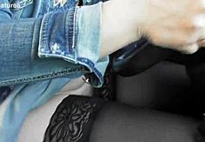 i spot hairy mature in car