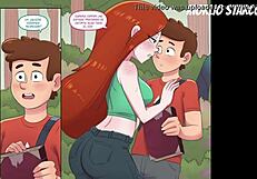 gravity falls comics wendy confesses to dipper in spanish edition