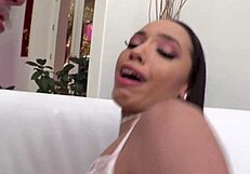 Wow! Alexis Tae's Ebony Ass Devours Huge Dildo Hardcore!