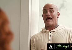 Upset man joins wife lauren phillips doggy fucking stepson!
