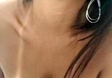 Hot Latina MILF Flashes Lingerie at Party for Wild Cums!