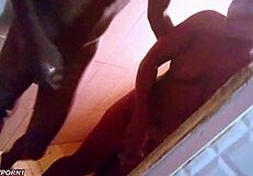 damn my soft black ass shakes so good getting doggystyled in the bathroom