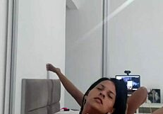 Hot Latina MILF Flashes Lingerie at Party for Wild Cums!